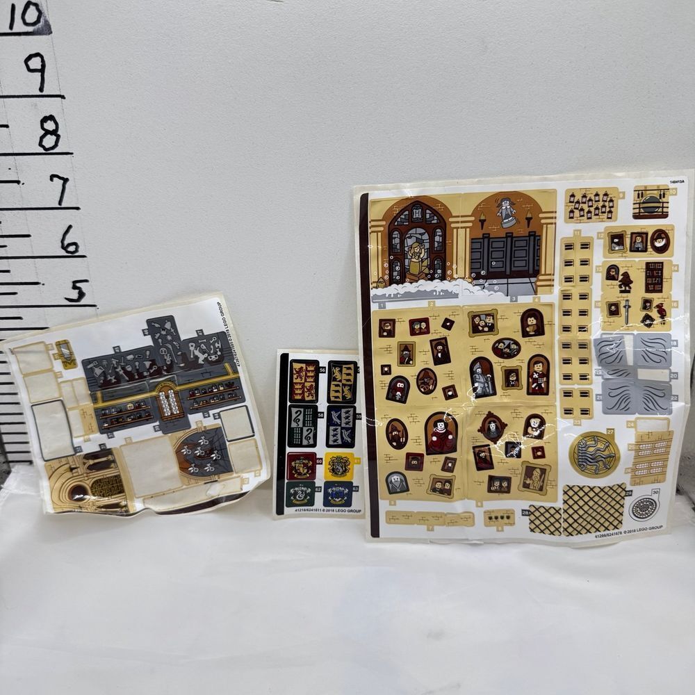 Harry Potter lego stickers 2018‎ some missing see pictures! - Picture 5 of 7